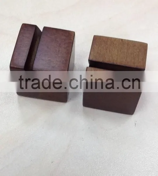 Small Wooden Holder for Business Card or Postcard photo-3