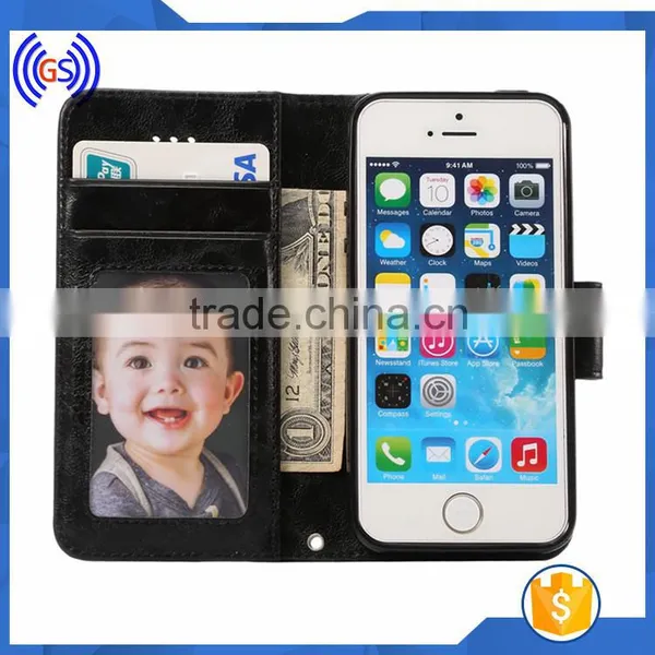 Hot Selling Phone Case Stand Wallet Mobile Phone Protector Stand Leather Case for Iphone photo-4