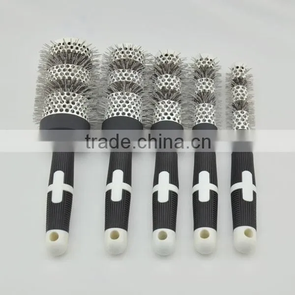2014 New Hot Ceramic Hair Brush,nano Tachnology Ionic Hair Brushes