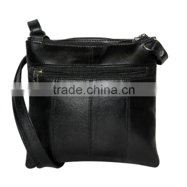 Small Genuine Leather Hand Bag for Ladies in Patchwork photo-3