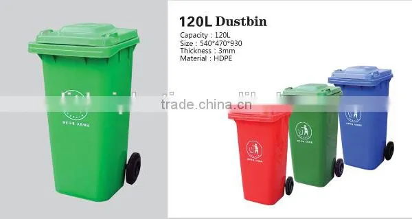 Plastic 13gallon to 42gallon Round Trash Bin,advertising Trash Bin With Lids ,Plastic Round Garbage Bin photo-4