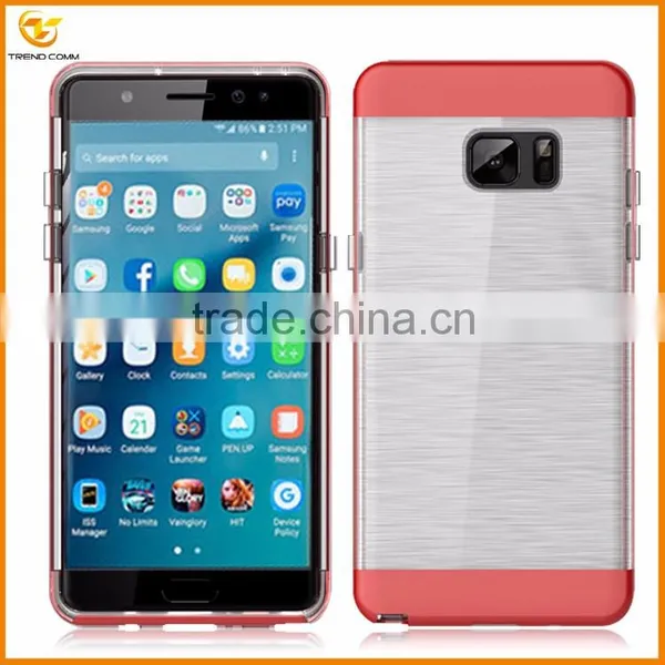 ow Price Slicoo Brushed pc Tpu Combo Case for Samsung Galaxy Note 7 photo-2