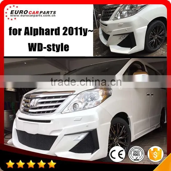 Alphard Body Kits Fit for TOYO Alphard to WD Style 2011year up photo-2