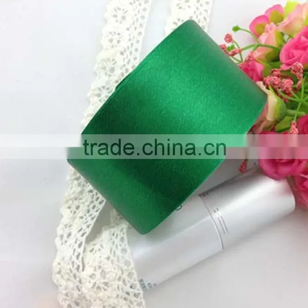 Wholesale Solid Color Wedding Decoration Belt Single Side 100% Polyester Satin Ribbon 25yards/roll photo-6