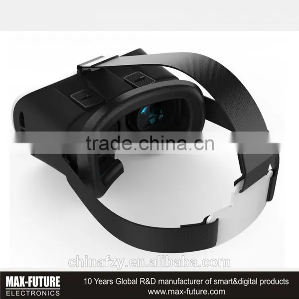 2016 Newest 3D VR Virtual Reality Headset 3D Movie Game Glasses Adjust Cardboard VR BOX 2.0 For 3.5~6.0" Smartphones photo-3
