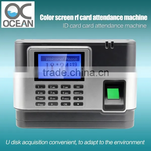 Ocean OC028 Finger Print Machine Biometric Time Attendance Employee Time Clock photo-3
