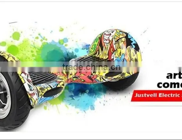 Rock Electric Hoverboard Plus Size Self Balancing Scooter 10 Inch 2 Wheels Smart Electric Skateboard photo-2