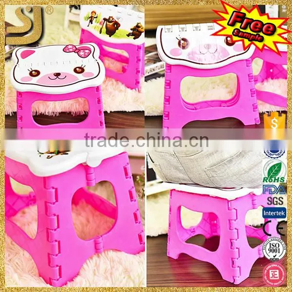 2016 Folding Step Stool, Best Sold Plastic Folding Stool photo-5
