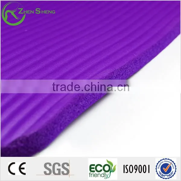 ZHENSHENG Thick Nbr Yoga Mat With Carry Strap photo-3