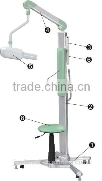 Mobile Digital Dental X-Ray Machine RAY-68(M) photo-2