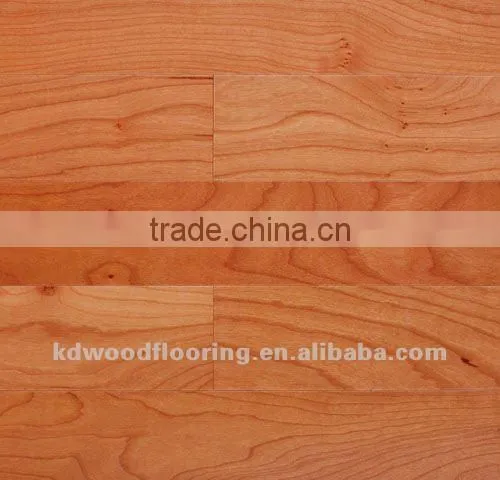 Ameican Cherry Stylish Solid Wood Flooring in Various Ranges