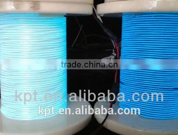 Colorful High Brightness Lighting Electrouluminecent Wire for Decoration photo-5
