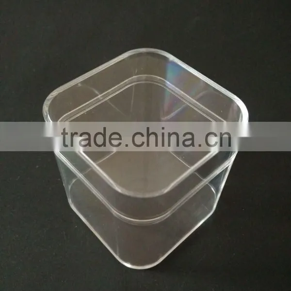 Clear Rectangular Palstic Packaging Box With Clear Lid photo-2
