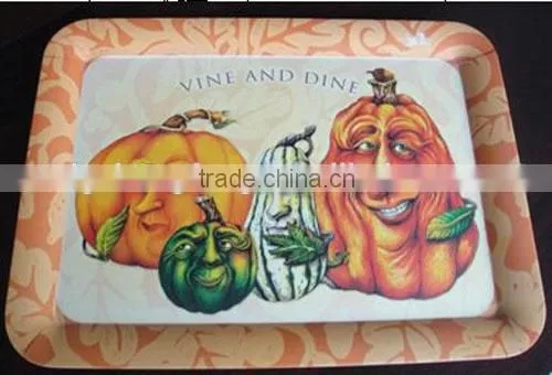 Halloween Party Melamine Large Serving Rectangular Tray