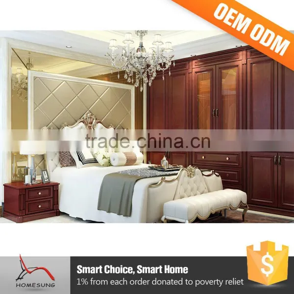 Homesung Hot Sale Modern Solid Wood Wardrobe Closet photo-2