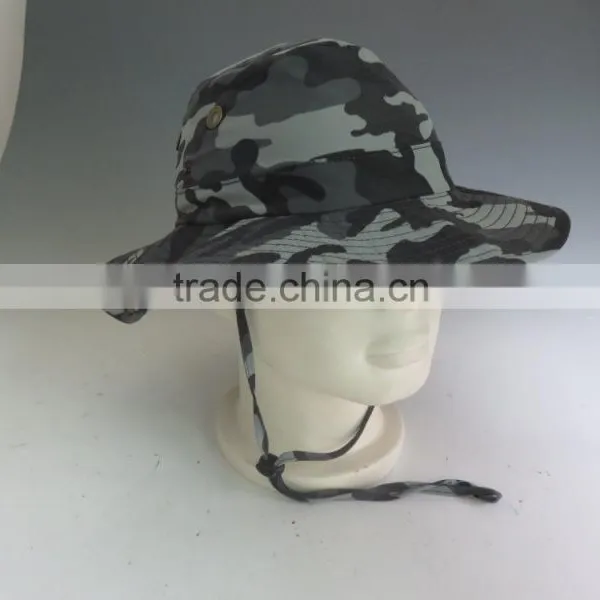 Custom Cheap Camouflage Bucket Hat photo-4