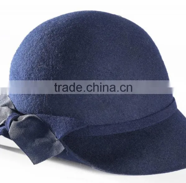 Polyester Cloche Hat Lady Cloche Hats photo-3
