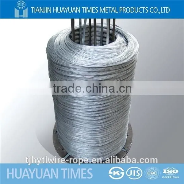 Mabufacture ! JIS 2.6mm Galvanized Steel Wire to Japan