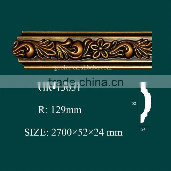 Modern Design Ceiling Decoration PU Cornice Moulding photo-2