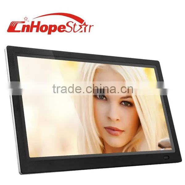 Black Color Tablet Usb sd Card 10 Inch Mini Wall Mount Digital Photo Frame photo-2