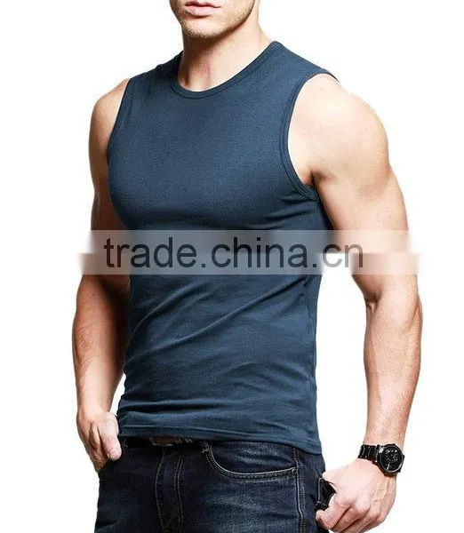 OEM Men's Slim Stretch Fit Basic Tank Top #151104148 photo-2