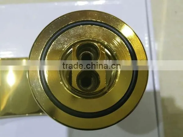 Buy Faucet New Brass Single Handle Basin Tap, Water Powered LED Waterfall Faucet photo-4