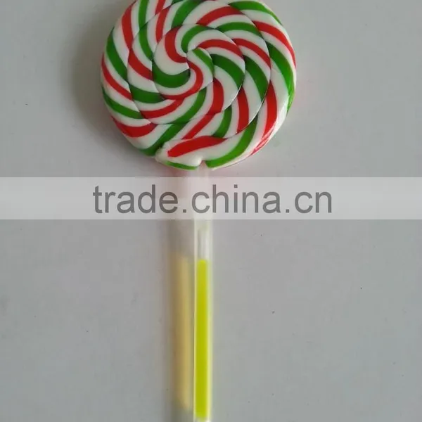 Glow Stick Halal Swirl Lollipop Candy photo-2