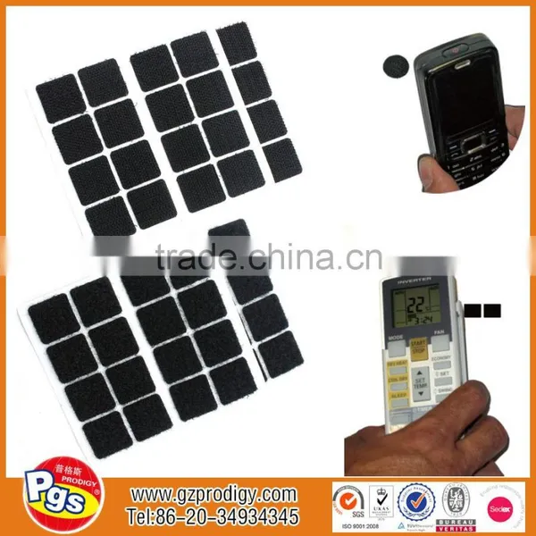 Eco- Friendly Square Shape Self-adhesive Hook Loop Patch photo-3