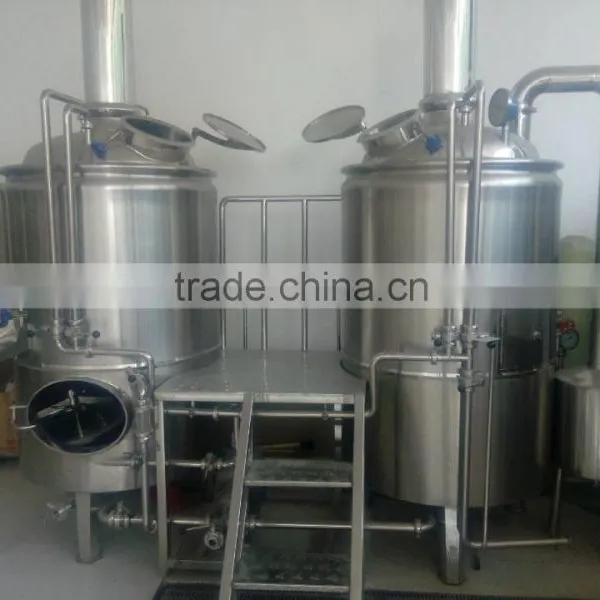 300L Laboratory Beer Equipment Brewhouse Mash System Set Brewery Pilot Equipment photo-2