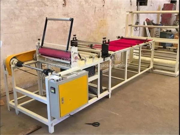 Automatic Wood Grain Transfer Film Welding Bagging Machine