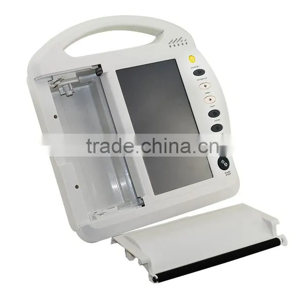 Carejoy CE ISO Mark Touch Screen Digital 12 Channel 12 Lead Electrocardiograph ECG Machine EKG 1212A photo-3
