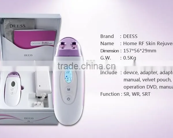 Clinical Proved Effective RF Skin Tightening Machine RF Skin Rejuvenation Machine With Dual-technology LED&RF photo-4