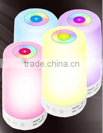 Wireless Portable Cheap Colorful LDE Light Bluetooth Speakers