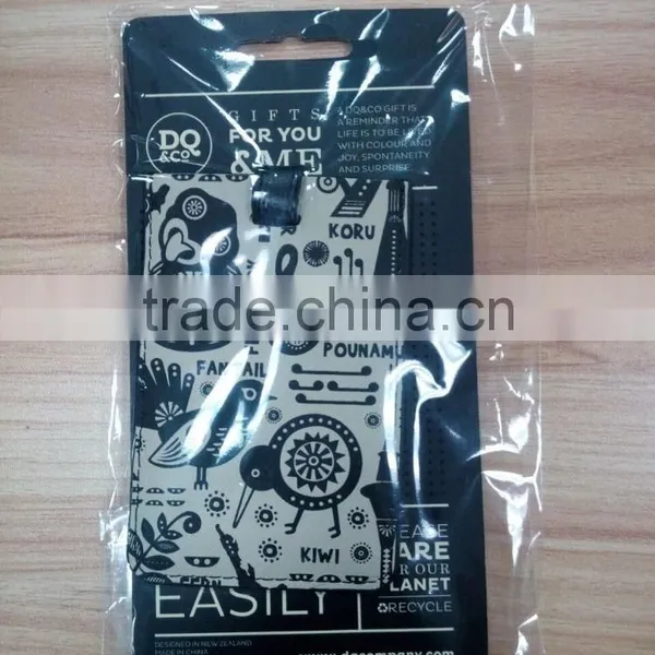 China Factory Custom Made Leather Luggage Tag photo-4