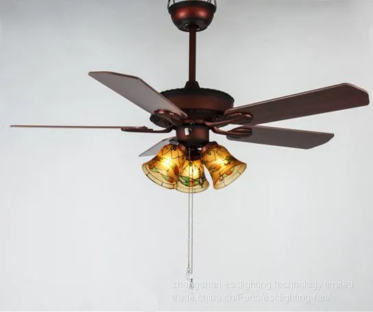 Reverse Function 110-240v 48'' Led Decorative Ceiling Fan Lights photo-2