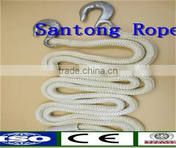 Nylon Twisted Pre-spliced Tow Rope With Hooks photo-3
