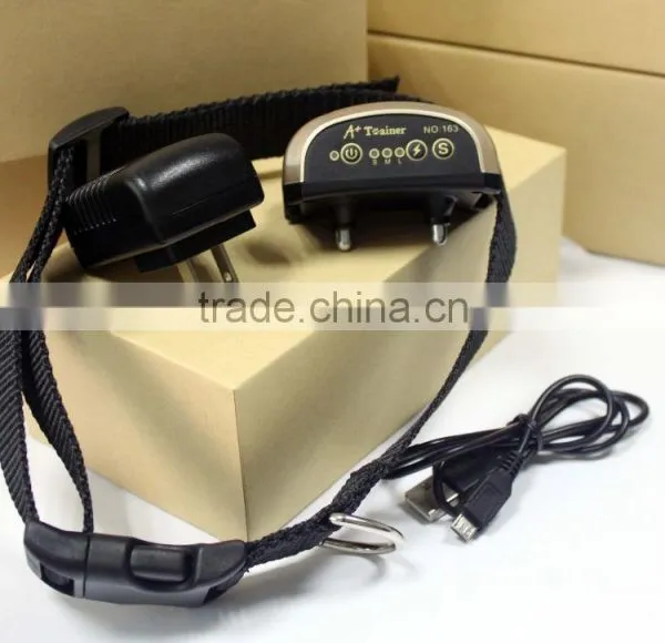 Humane Dog Training Electronic Power Shock Collar Stop Barking Pet Dog Anti Bark Control photo-4