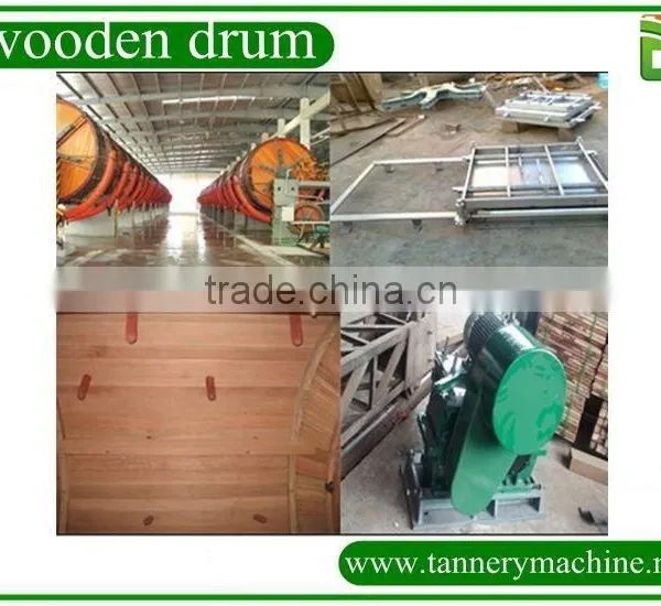 450*450cm Hath Pace Wooden Drum for Dealing Pig Sheep and Goat Skin photo-2