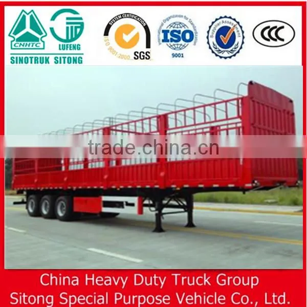 China Factory Cage Truck Trailer for Livestock Transporting photo-2
