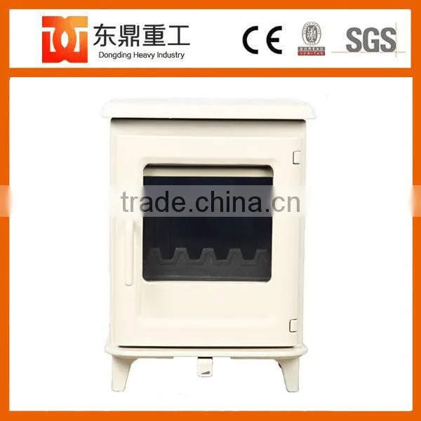 2016 Enamel Firpelace Type Freestanding Cast Iron Enamel Wood Burning Stove With Glass Door photo-4