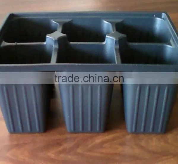 8 Cell Punnet Propagation Seedling Plastic Plug Pot Plant Trays photo-3