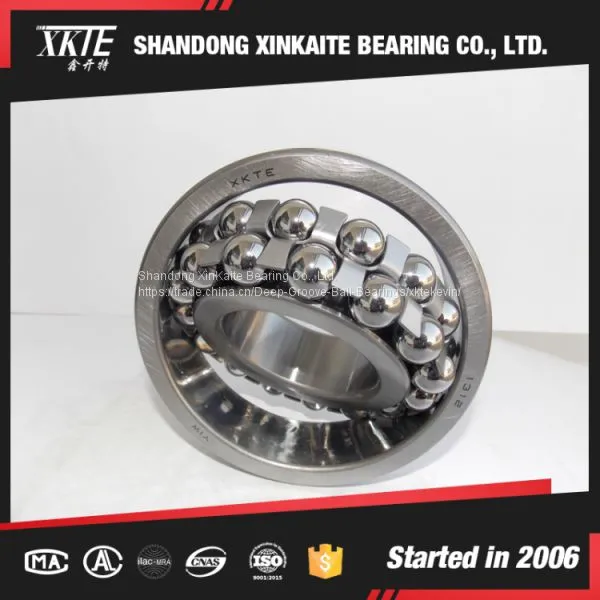 XKTE Self-aligning Ball Bearing 1316 1316ATN for Conveyor Pulley Drum photo-3