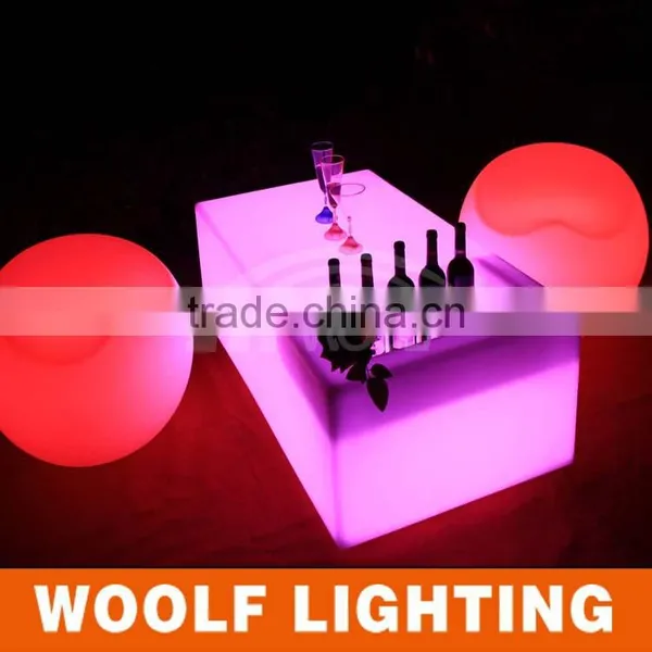 Decorative Plastic Led Bucket Led Ice Pail Led Pot photo-3