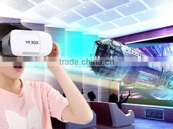 Cheap Vr Box V2 3 D Vr Glasses Mobiles 3 D Glasses Print Logo Oem With Bluetooth Gamepad Virtual Reality photo-4