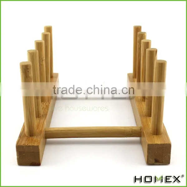 High Quality Bamboo Design Dish Drying Rack Stand/Homex_Factory photo-2