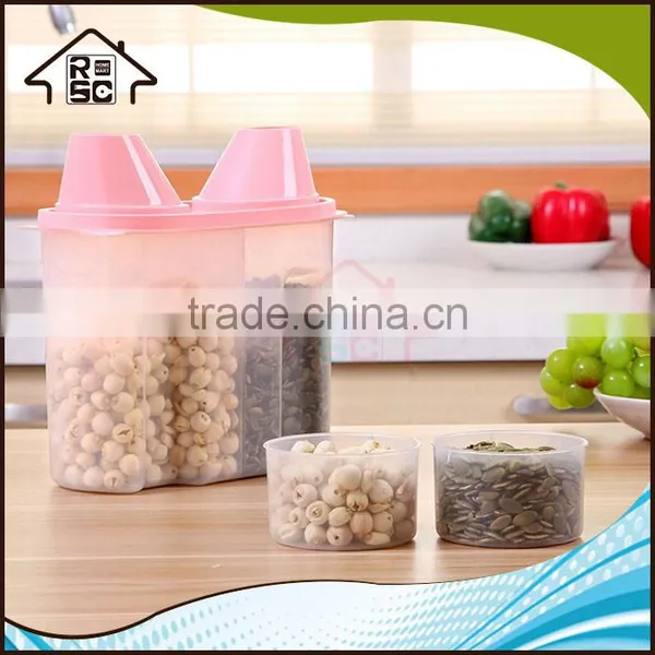NBRSC Plastic Dry Dried Food Cereal Grain Dispenser Rice Storage Container Box photo-3