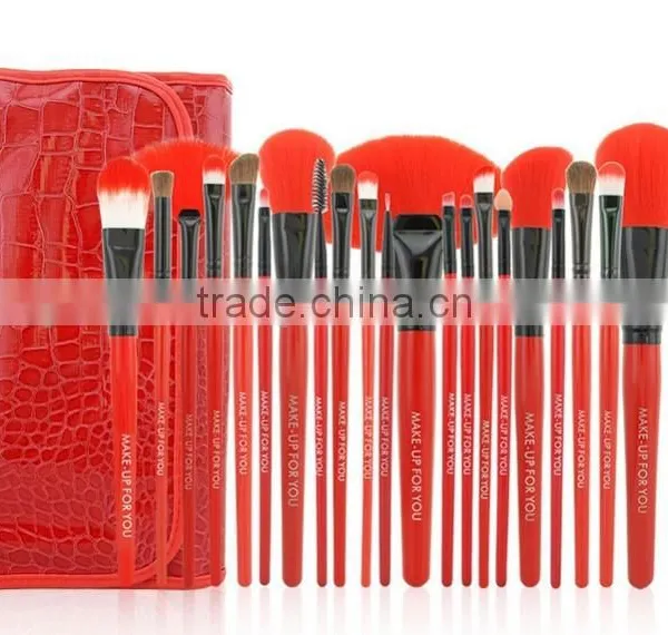 Wholesale 24 Pcs Rose Color Professional Makeup Brush Makeup Brush Set photo-2