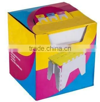 Compact And Portable Plastic Connected Folding Plastic Stool 450694 photo-4