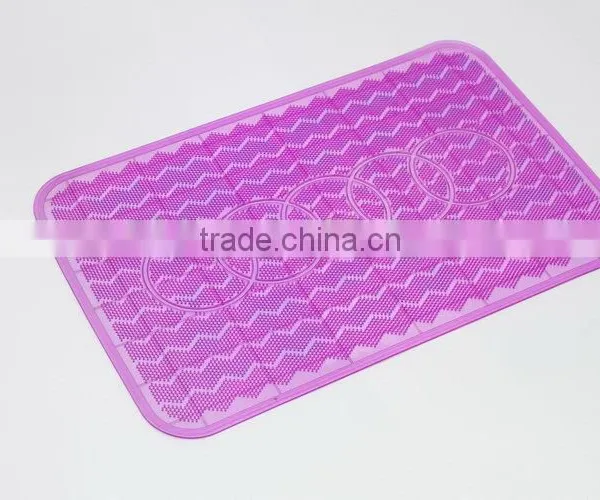High Quality Wood Grain Pvc Bath Tube Mat photo-2