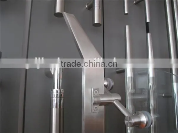 Stainless Steel Project Balustrade With Special Glass Spider photo-4